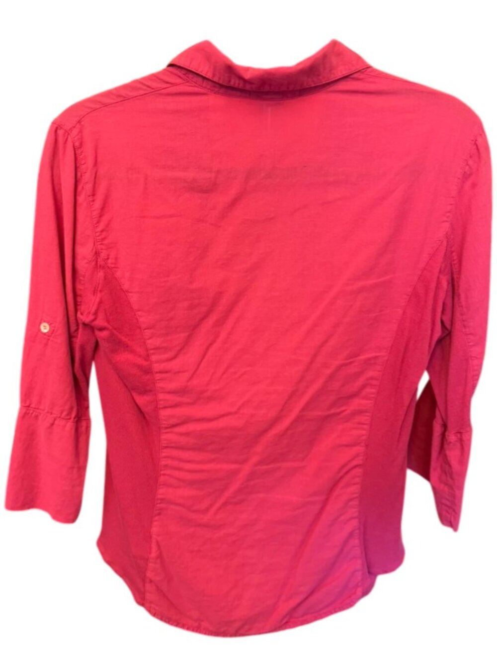 James Perse Sheer Side Slub Button-Up Shirt Size 3 Read Description - Picture 2 of 4